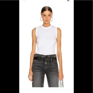 RTA  Claire white Bodysuit xs